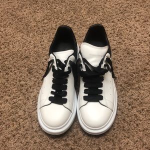 White galaxy Alexander McQueen sneakers